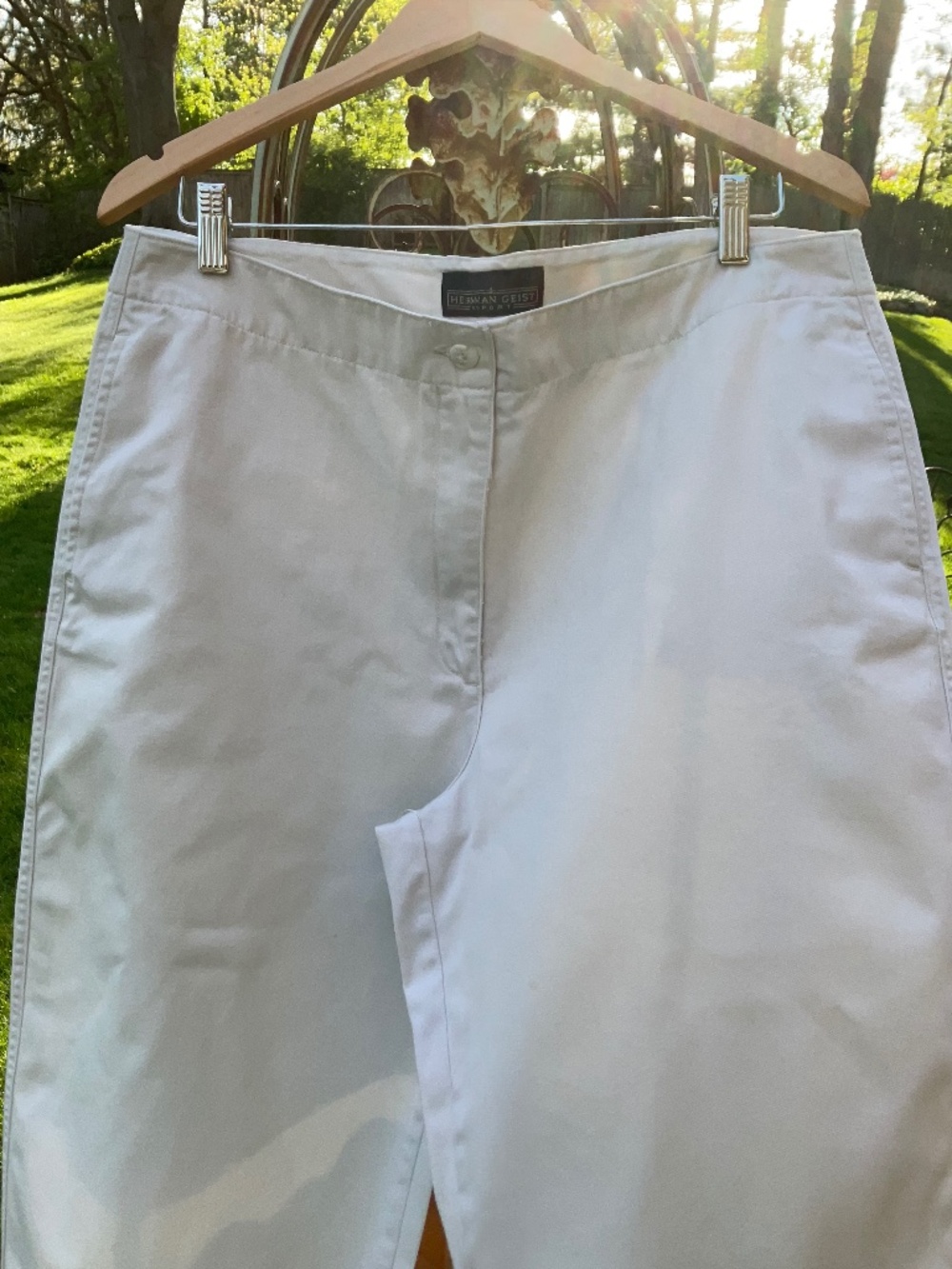 Herman Guist Tan Capris, size 14